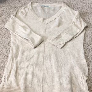 Light oatmeal sweater!